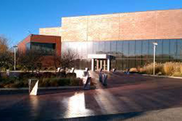 Exterior of wichita art museum